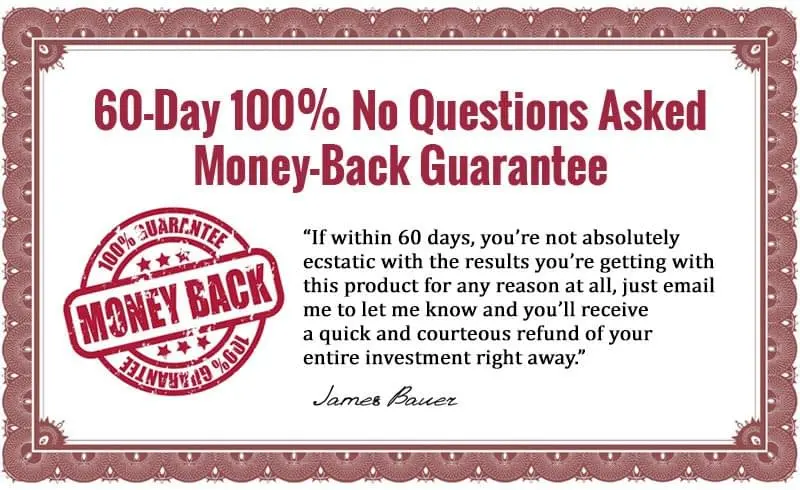 his secret obsession 60 days money back guarantee